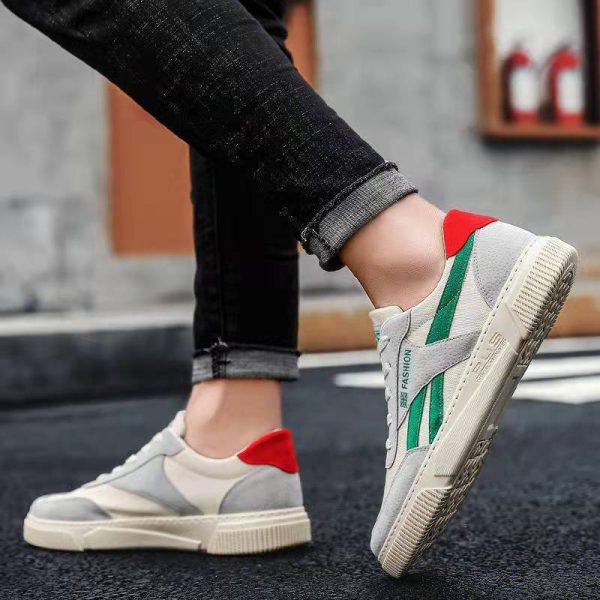 Sports shoes for men trendy and versatile casual board shoes outdoor canvas men's shoes - Image 4
