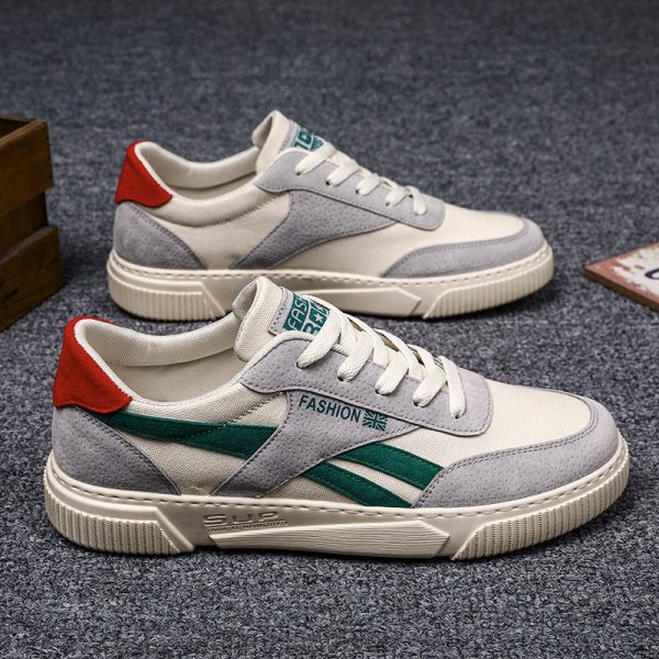Sports shoes for men trendy and versatile casual board shoes outdoor canvas men's shoes - Image 7
